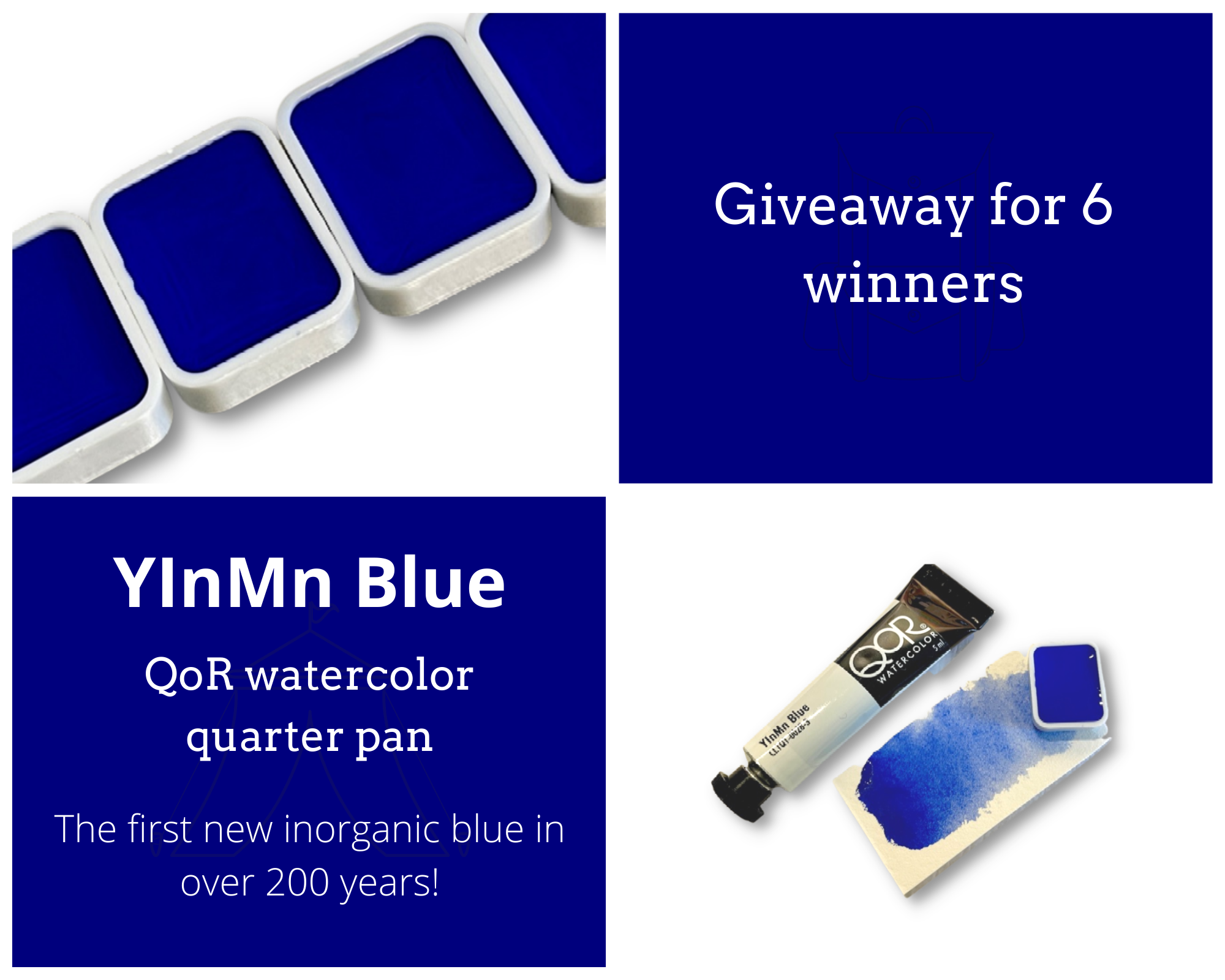 YInMn Blue - Watercolor Beginners and Beyond