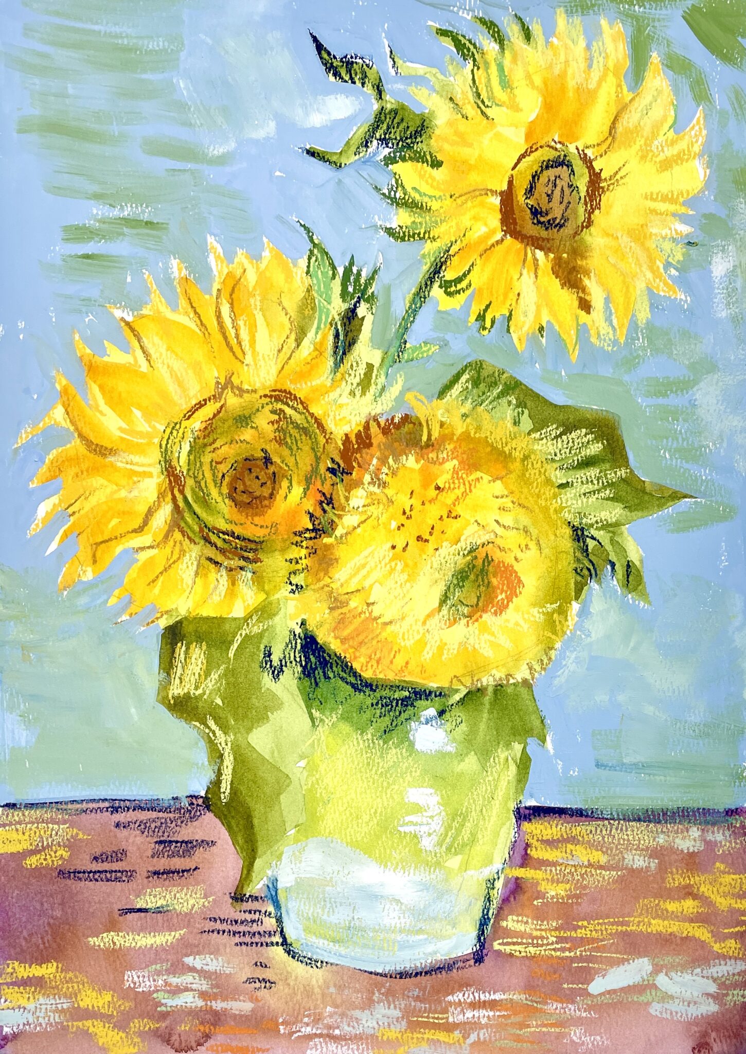 Free Online Class Learn to paint like Van Gogh with Ksenia Annis