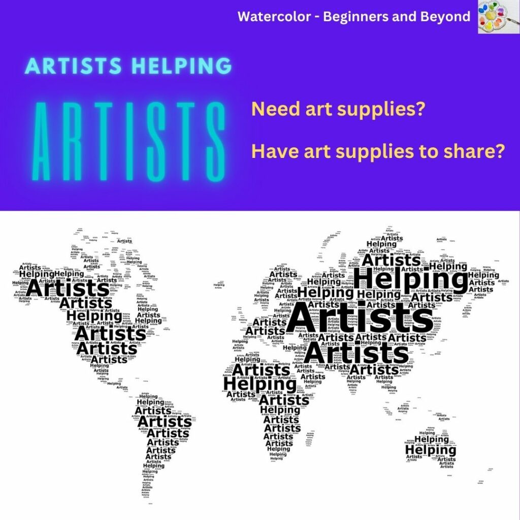 Artists helping Artists