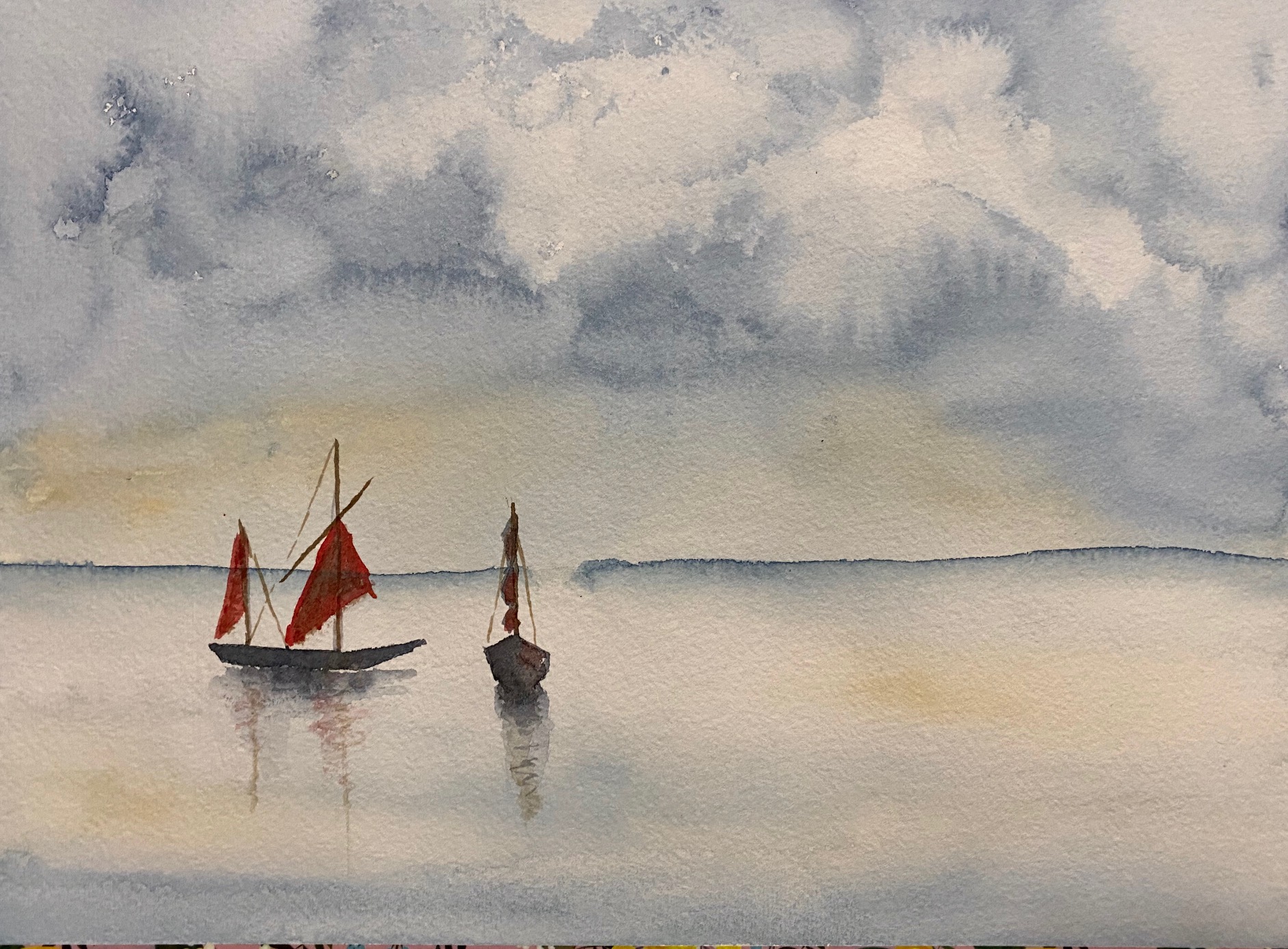 Painting Challenge: Seascape - Watercolor Beginners and Beyond