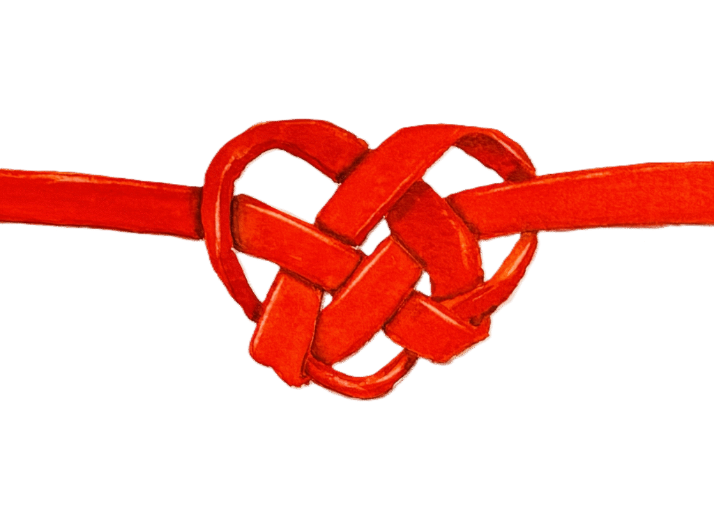 Heart Knot - Final painting-no background