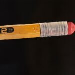 Pencil - Final painting (black background)