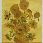 Van Gogh - Sunflowers painting by Diann